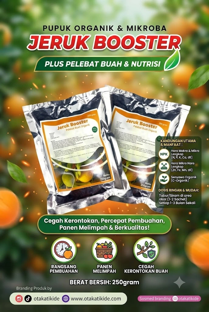Pupuk Booster Jeruk